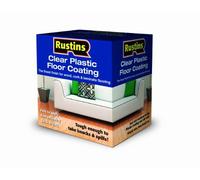 Rustins PCFK1000 1L Plastic Floor Coating Gloss by Rustins
