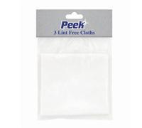 Rustins Peek Polish Lint Free Cloths X 3