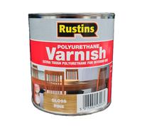 Rustins Poly Varnish Stain Gloss Pine 250ml