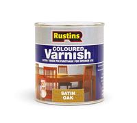 Rustins Polyurethane Varnish Teak Satin 250ml