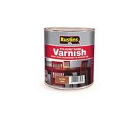 Rustins Polyurethane Varnish Gloss - Teak 500Ml