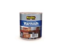 Rustins Polyurethane Varnish Satin - Teak 250Ml