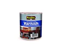 RUSTINS POSD250 Polyurethane Varnish, Dark Oak Satin, 250 ml