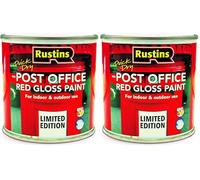 RUSTINS Post Office Red 250ml (Pack of 2)