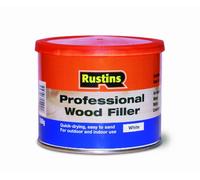 Rustins Professional Wood Filler White 250g
