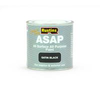 Rustins ASAPBL500 Asap Paint Black 500Ml