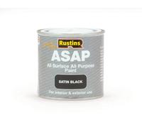 Rustins Quick Dry Asap All Surface All Purpose Paint Black 250Ml