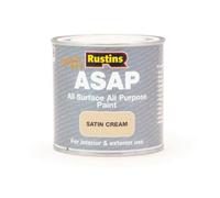 Rustins Quick Dry Asap All Surface All Purpose Paint Cream 250Ml