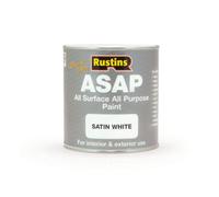 Rustins Quick Dry Asap All Surface All Purpose Paint White 1L