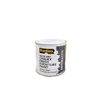 Rustins Quick Dry Chalky Finish Furniture Paint Black Beaumont 500ml