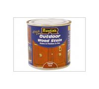 Rustins Quick Dry Exterior Woodstain Satin Teak 250ml