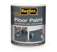 RUSTINS Quick Dry Floor Paint Grey 1ltr