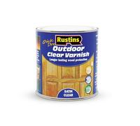 Rustins Quick Dry Outdoor Clear Varnish 1L Satin