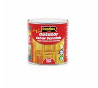 Rustins Exterior Varnish Clear Gloss 250ml