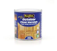 Rustins Quick Dry Outdoor Clear Varnish 250ml Satin