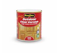 Rustins Exterior Varnish Clear Gloss 500ml RUSEVG500