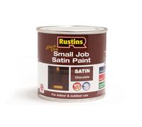 Rustins SPCHW250 Quick Dry Small Job Satin Paint Chocolate 250ml