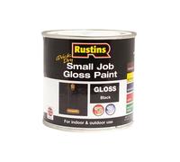Rustins GPBLW250 Quick Dry Small Job Gloss Paint Black 250ml