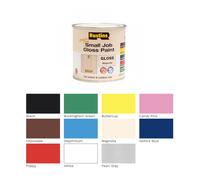 Rustins GPBLW250 Quick Dry Small Job Gloss Paint Black 250ml