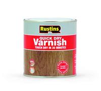 Rustins Quick Dry Varnish Gloss Clear 1L, Clear