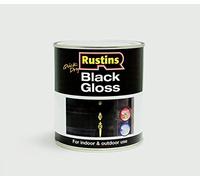 Rustins Quick Drying Black Gloss 500ml