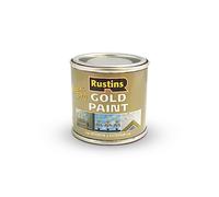 RUSTINS Quick Drying Gold Paint 100ml - Vibrant Color with Long-Lasting Protection, The Perfect Gold Finish for Any Project