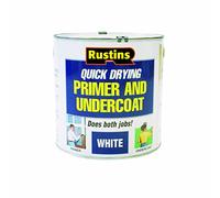 Rustins WHPU2500 Quick Dry Primer & Undercoat White 2.5 Litre