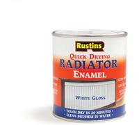 Rustins Quick Drying Radiator Enamel Gloss 1L- Durable, Long-Lasting Finish f