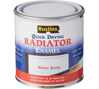 RUSTINS Quick Drying Radiator Enamel Satin 250ml