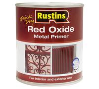 Rustins REDOW5000 Quick Dry Red Oxide Metal Primer 5 litre