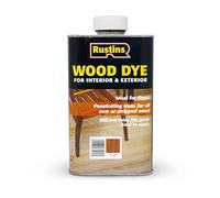 Rustins Wood Dye Light Teak 1 litre RUSWDLT1L