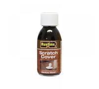 Rustins Scratch Cover Medium - Conceal Surface Scratches on Medium-Toned Wood Furniture - Easy-to-Use Liquid Polish for Restoring and Protecting Wooden Surfaces