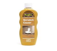 Rustins Scratch Cover Light - Conceal Surface Scratches on Light-Toned Wood Furniture -Easy-to-Use Liquid Polish for Restoring and Protecting Wooden Surfaces -300ml
