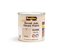 RUSTINS Small Job Gloss Paint Magnolia 250ml