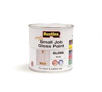 Rustins GPWHW250 Quick Dry Small Job Gloss Paint White 250Ml