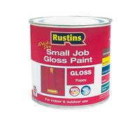 Rustins GPPOW250 Quick Dry Small Job Gloss Paint Poppy 250ml