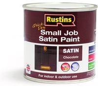 RUSTINS Small Job Satin Paint Chocolate 250ml