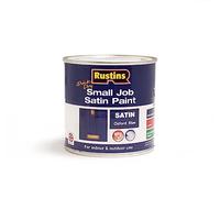 RUSTINS Small Job Satin Paint Oxford Blue 250ml