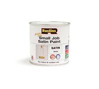 Rustins SPWHW250 Quick Dry Small Job Satin Paint White 250Ml