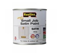 Rustins SPWHW250 Quick Dry Small Job Satin Paint White 250Ml