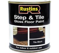 Rustins STBL500 500ml Step and Tile Paint - Black