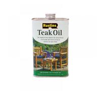 Rustins Teak Oil - Garden Furniture Oil Protect & Restore Outdoor Wood Furniture