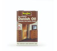 Rustins The Original Danish Oil Natural Wood Finish 250ml/500ml/1L/2.5L/5L