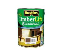 Rustins TLDT5000 Timberlife Dark Teak, Brown, 5l