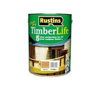 Rustins TLLO5000 Timberlife Light Oak Brown, 5l
