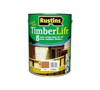 Rustins TLTE5000 Timberlife Teak,Brown, 5l