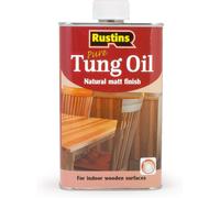 RUSTINS TUNO1000 Tung Oil, 1L Brown