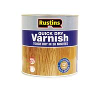 Rustins VSWA250 Quick Dry Colour Varnish Satin Walnut 250Ml