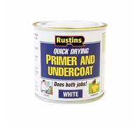 Rustins WHPU250 Quick Dry Primer & Undercoat White 250Ml