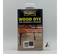Rustins Wood Dye 1L Dark Teak